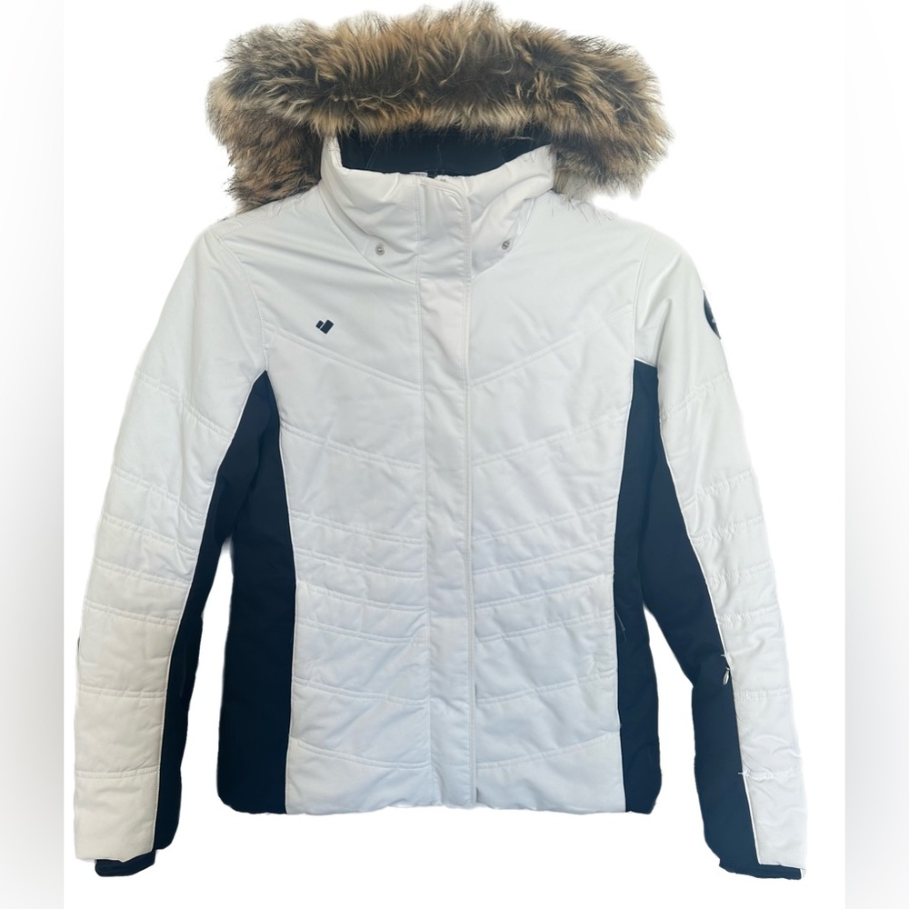 Obermeyer Tuscany II Insulated Jacket - Women's - Size 6 - Black/White